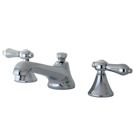 Kingston Brass KS4471BAL 8" Widespread Bathroom Faucet, Polished Chrome KS4471BAL